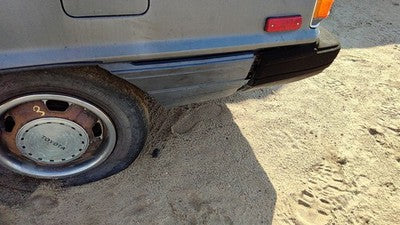 1986 Toyota Camry Driver Left Rear Moulding On Quarter Panel Oem Gray