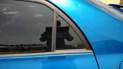 2009-2013 Toyota Corolla Driver Left Rear Vent Window Back Door Glass With Frame
