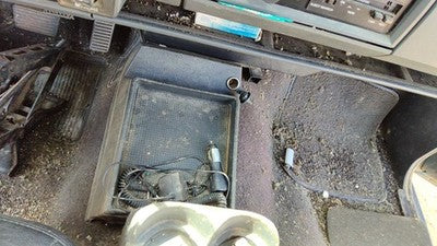1994 Chevy S10 Blazer Center Floor Console Assembly Oem Black