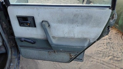1985 Pontiac 6000 Passenger Right Rear Door Trim Panel Manual Windows Green