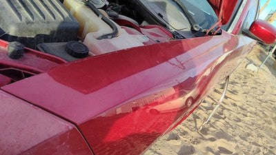 2006-2010 Dodge Charger Driver Left Front Fender Oem Prh Inferno Red 05183427Ab