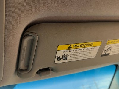 2011-2016 Kia Sportage Passenger Right Sun Visor Oem Gray Gah 852203W130Ed
