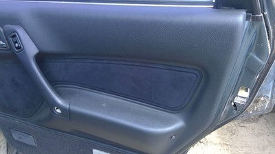 91 Mitsubishi Galant Vr-4 Passenger Right Rear Inside Door Trim Panel Back Black