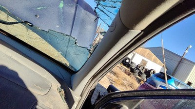 2006 Hyundai Tucson Passenger Right A Pillar Trim Windshield Post Panel U7 Gray