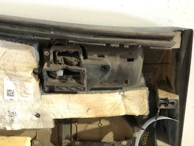 07-10 Tundra Passenger Right Rear Door Trim Panel With Switches Tan Extended Cab