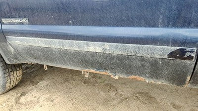 03-07 F350 Powerstroke Driver Left Front Moulding From Door Oem Trim Strip Blue