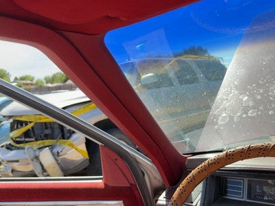1986 Olds 88 Driver Left A Pillar Trim Windshield Post Panel Oem Red