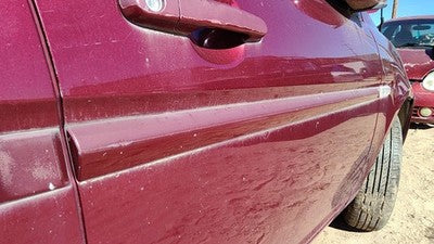 06-09 Accent Passenger Right Front Moulding From Door Trim 5r Wine Red 4 Door