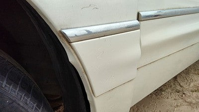 1997-05 Buick Park Ave Driver Left Moulding From Fender Oem Trim Strip White 78u