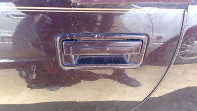93 Cadillac Fleetwood Driver Left Rear Back Outside Door Handle Oem Lever Maroon