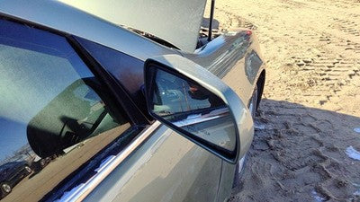 2005-2007 Cadillac Sts Passenger Right Side Mirror Door Mounted Oem Green 92U