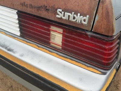 1984 Pontiac Sunbird Passenger Right Tail Light Brake Lamp Oem Rear 16501590