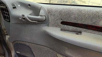98-00 Town & Country Passenger Right Front Door Trim Panel With Switches Gray