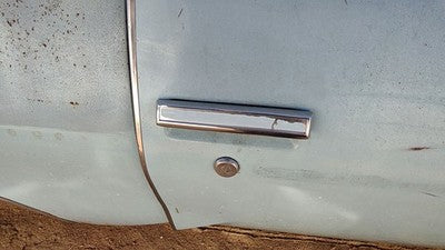 1975 Cutlass Supreme Passenger Right Front Outside Door Handle Blue 2 Door Coupe