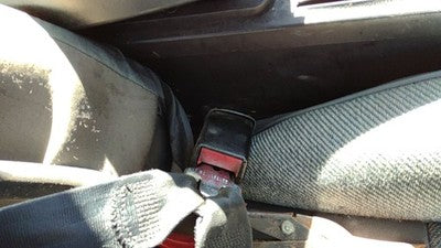 1989 Chevy Camaro Passenger Right Front Seat Belt Buckle Receiver Oem Black