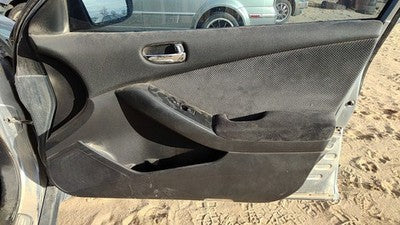 07-09 Altima Passenger Right Front Door Trim Panel With Switches Charcoal G