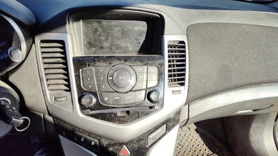 2011-2014 Chevy Cruze Trim Bezel Around Radio Surround Dash Panel Oem Black Afo