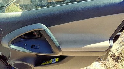 09-12 Toyota Rav-4 Passenger Right Front Door Trim Panel Wth Switches Sand Beige