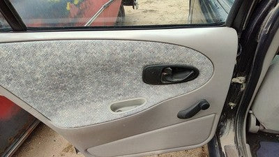 1996-1997 Saturn Sl1 Driver Left Rear Door Trim Panel Manual Back Gray 21052785