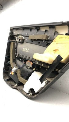 08-10 Malibu Driver Left Rear Inside Door Trim Panel Wth Switches Back Black 19c