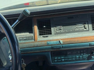 94 Town Car Passenger Dash Trim Bezel Assembly Oem Heater Ac Vent Blue Dp