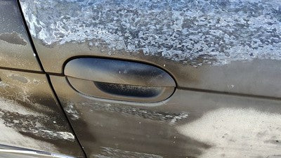 Bmw 540I Passenger Right Front Outside Door Handle Oem Black
