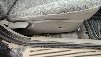 Saturn Sl1 Passenger Right Side Seat Trim Panel Oem Gray