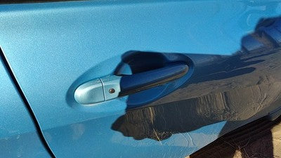 2014-2019 Nissan Versa Note Passenger Right Front Outside Door Handle Blue Rbe
