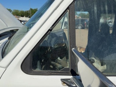 92-97 Ford F250 Driver Left Front Vent Window Small Door Glass With Frame Oem