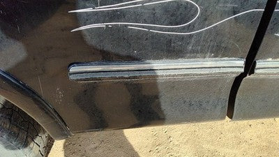 1997 Ford F150 Passenger Right Rear Moulding On Box Oem Black Ua