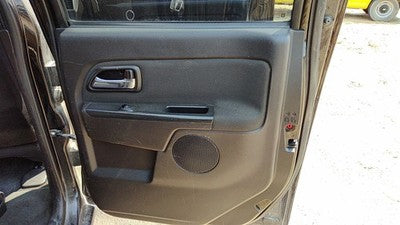 07-12 Canyon Passenger Right Rear Door Trim Panel With Switches Back Ebony 19J