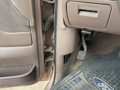 1997 Ford F250 Driver Left Lower Kick Trim Panel Oem Brown Rk
