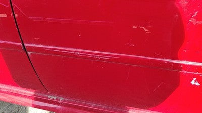 2011 Chevy Impala Driver Left Rear Moulding From Door Back Trim Strip Red 74U