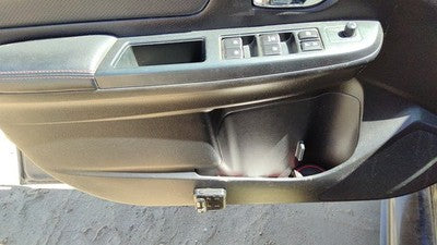 15-16 Wrx Driver Left Front Inside Door Trim Panel Wh Master Switch Cbl30 Carbon