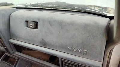 1992 Jeep Cherokee Glove Box Assembly Complete Door With Latch Oem Gray