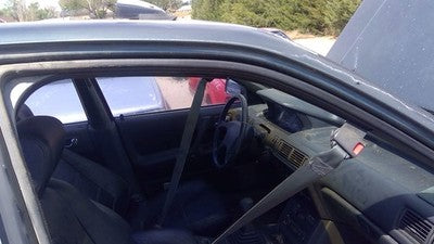 1991 Galant Vr-4 Passenger Right Front Power Seat Belt Sliding Track Assembly