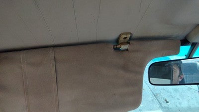 1986 Toyota Camry Driver Left Sun Visor Oem Gray
