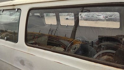 1971-1977 Dodge Van B200 Driver Left Rear Quarter Glass Back Side Window Oem
