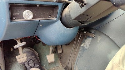 1992-1996 Gmc Van 3500 Lower Dash Under Column Knee Bolster Trim Panel Oem Blue