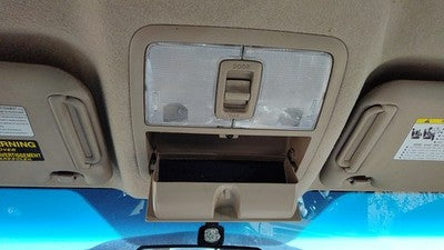 09-12 Toyota Rav-4 Center Overhead Console Dome Light Map Lamp Cubby Sand Beige