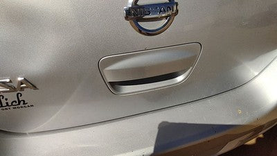 2007-2011 Nissan Versa Liftgate Hatch Rear Outside Door Handle Oem Silver K23