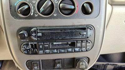 2001-2002 Chrysler Pt Cruiser Stock Radio Oem Factory Stereo Cd Player Corner.