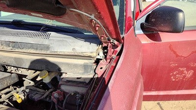 2009-2020 Dodge Journey Driver Left Hood Hinge Assembly Oem Inferno Red Prh