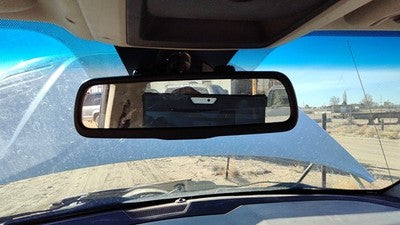 2016 Dodge Ram 4500 Inside Rear View Mirror Oem Windshield Mounted