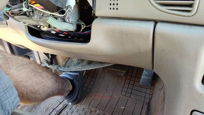 97-04 Buick Regal Lower Dash Under Column Knee Bolster Trim Panel Oem Tan 525