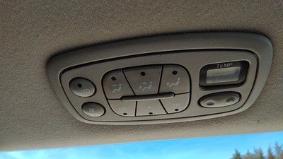 04-10 Sienna Rear Overhead Temperature Control Module Heater Ac Head Unit Oem
