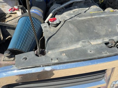 2004 Dodge Durango Top Plastic Cover Above Radiator Support Sight Shield Oem