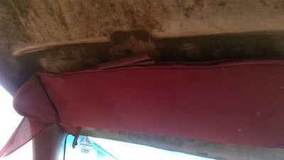 1988 Gmc Sierra 2500 Driver Left Sun Visor Oem Red