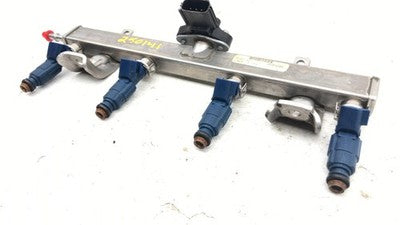 2005-2008 Mazda Tribute Complete Fuel Rail With Injectors Set Loaded Oem 2.3L