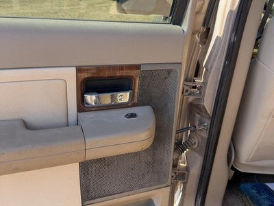 2004-2008 Ford F150 Driver Left Rear Door Trim Panel With Switches Back Tan Hw